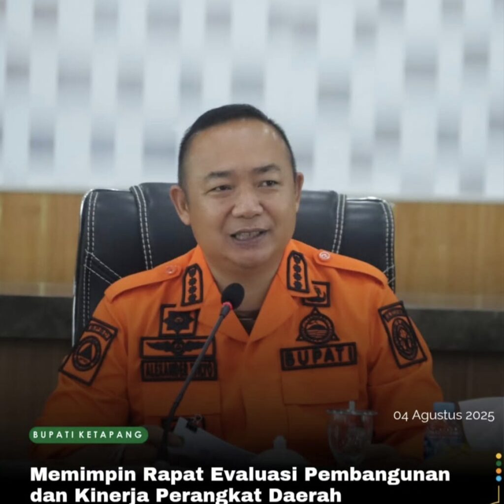 Bupati Ketapang Memimpin Rapat Evaluasi Pembangunan Dan Kinerja Perangkat Daerah
