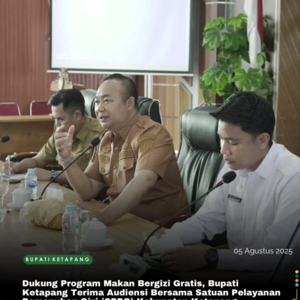 Bupati Ketapang Dukung Program Makan Gizi Gratis