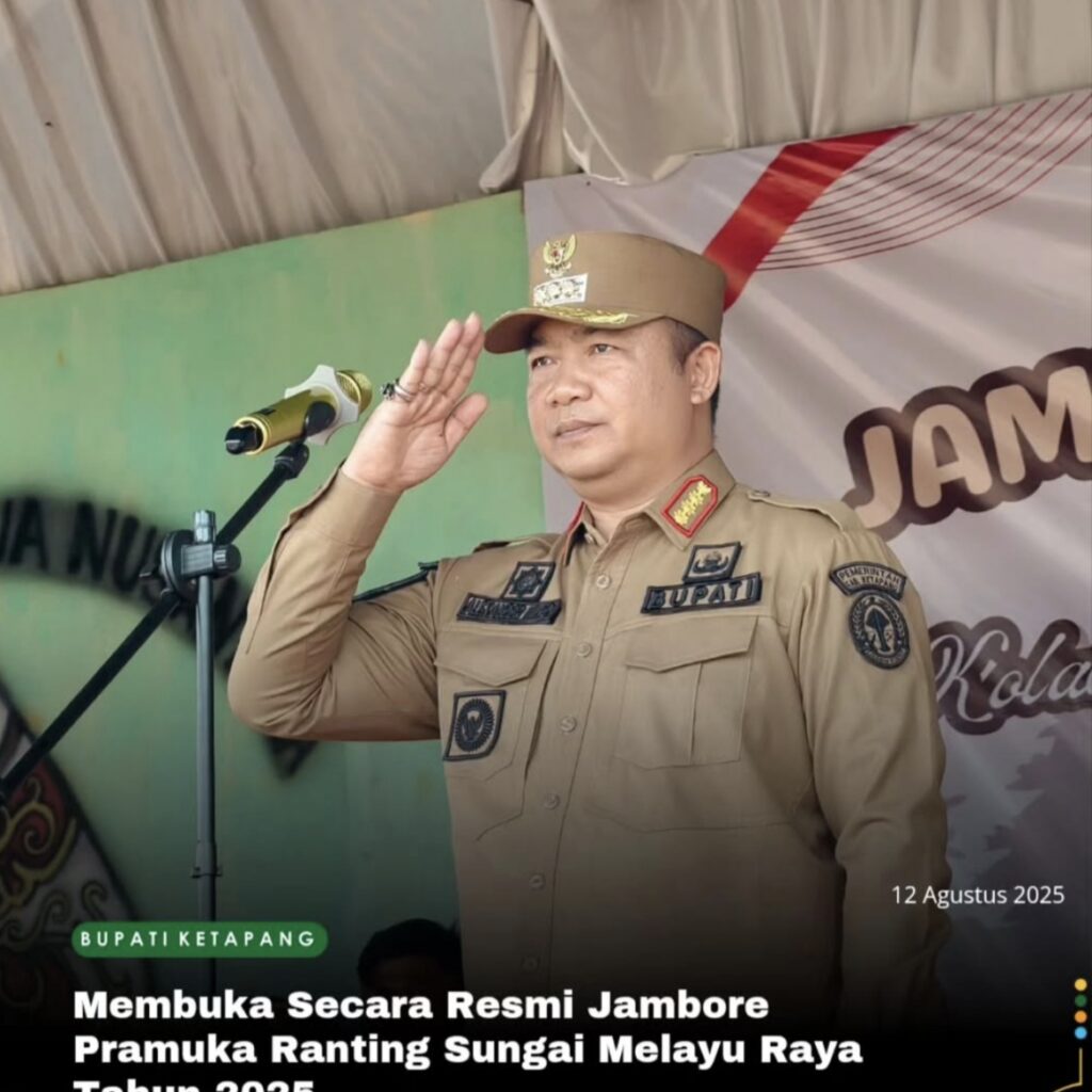 Bupati Ketapang Buka Secara Resmi Jambore Ranting III Kecamatan Sungai Melayu Raya Tahun 2025