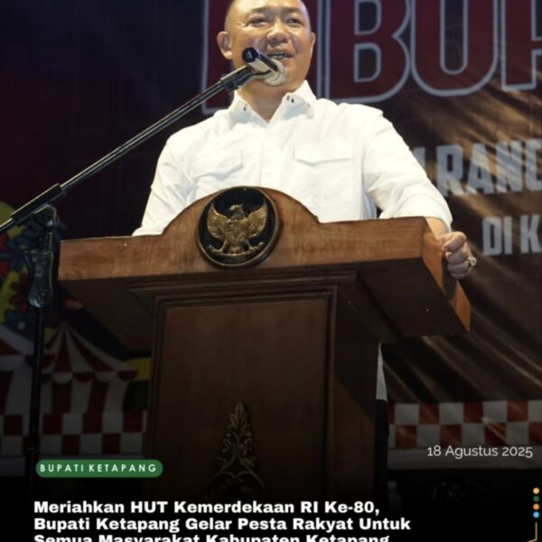 Bupati Ketapang Gelar Pesta Rakyat Untuk Semua Masyarakat Kabupaten Ketapang 