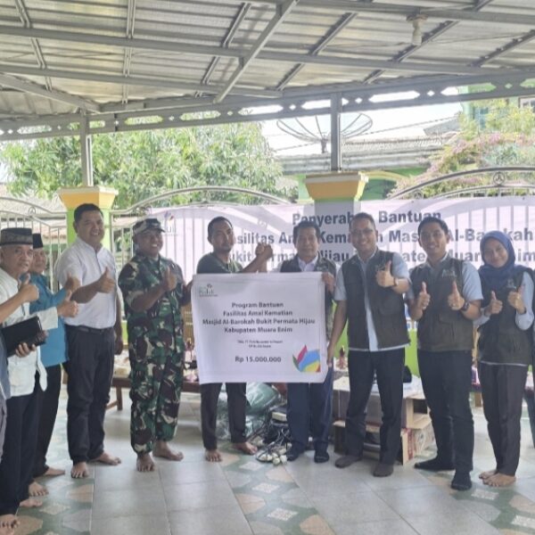 TJSL PLN Nusantara Power UP Bukit Asam Salurkan Bantuan Fasilitas Amal Kematian