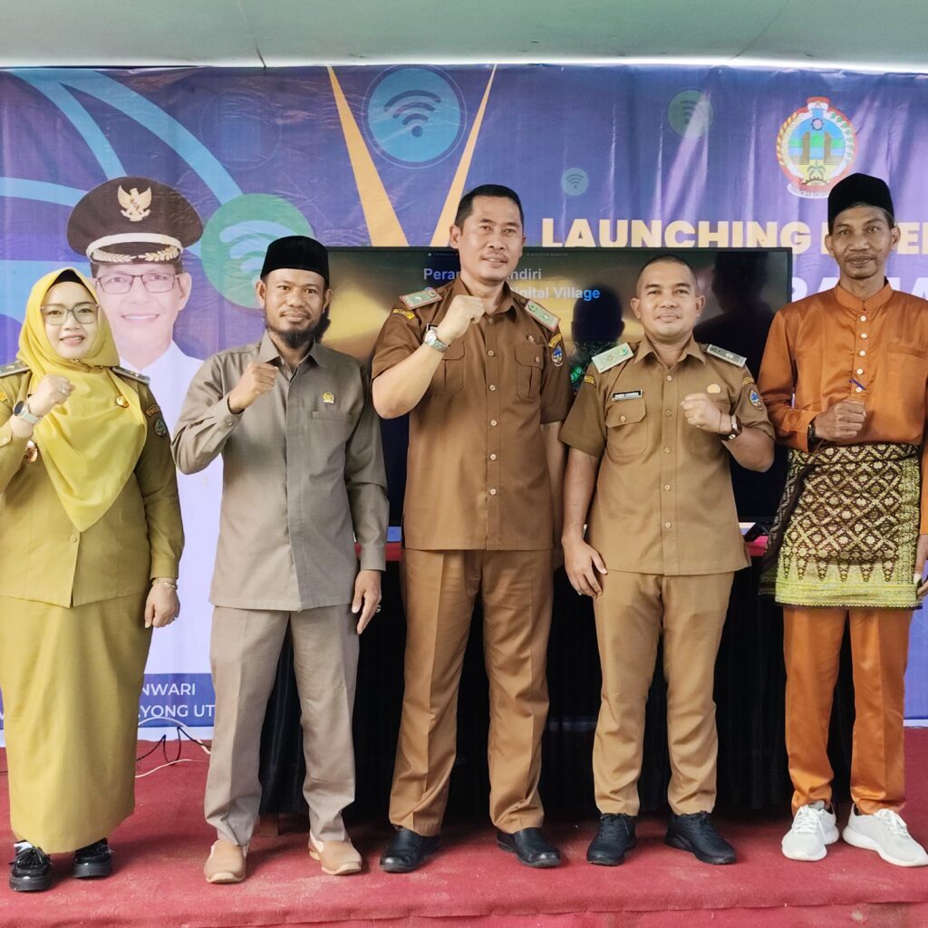 Kadis SP3APMD Hadiri Launching Internet Desa Pangkalan Buton