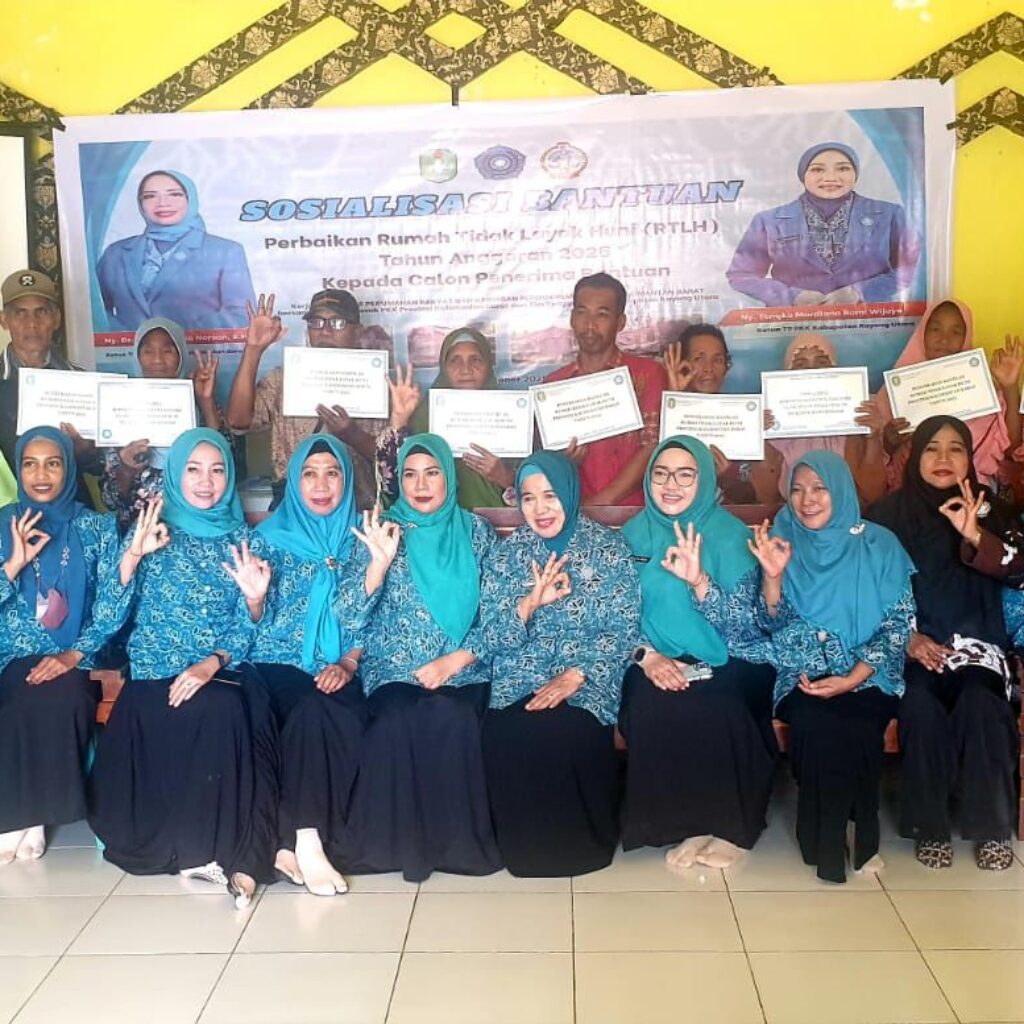 Ketua TP PKK Kayong Utara Dorong Kolaborasi dalam Program Perbaikan Rumah Tidak Layak Huni Tahun 2025