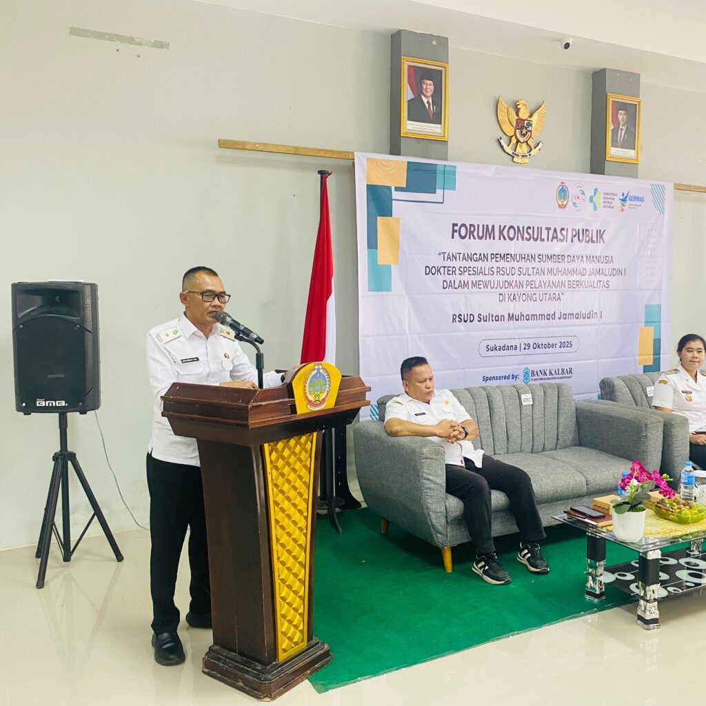 Gelar Forum Konsultasi Publik, Asisten III Kayong Utara: Upaya Tingkakan Mutu Layanan Kesehatan