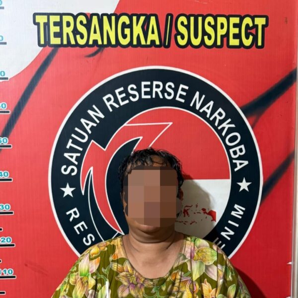 Geger di Ujan Mas! Wanita Pengedar Sabu Sembunyikan 57 Paket Narkoba di Dalam Bra, Ditangkap Satres Narkoba Polres Muara Enim