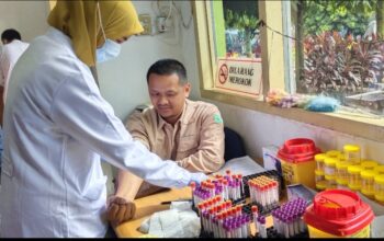 Dukung Kinerja Andal, PLN NP UP Bukit Asam Adakan Medical Check Up 2025