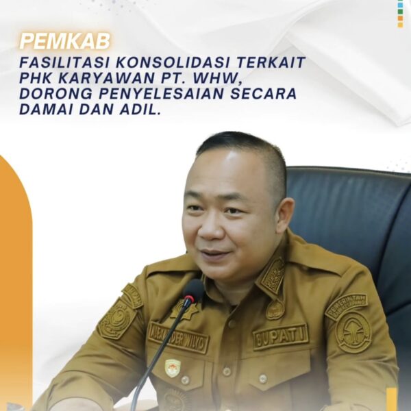 Bupati Ketapang Panggil Manajemen PT WHW Terkait PHK Sembilan Karyawan