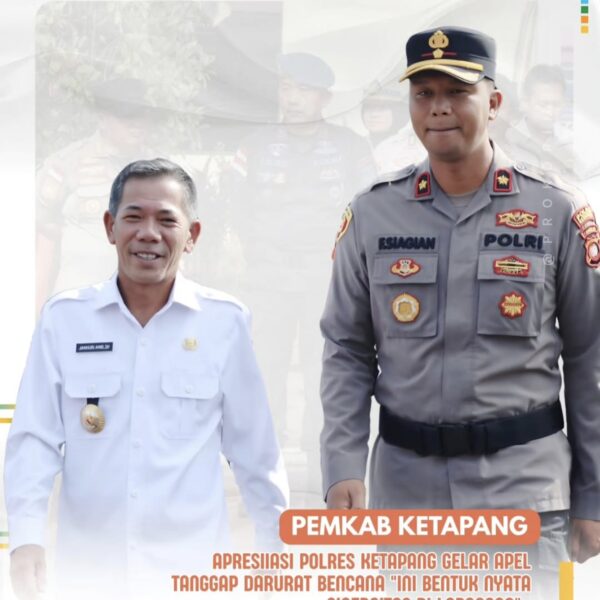 Wabup Ketapang Apresiasi Polres Gelar Apel Tanggap Darurat: “Bentuk Nyata Sinergitas di Lapangan”