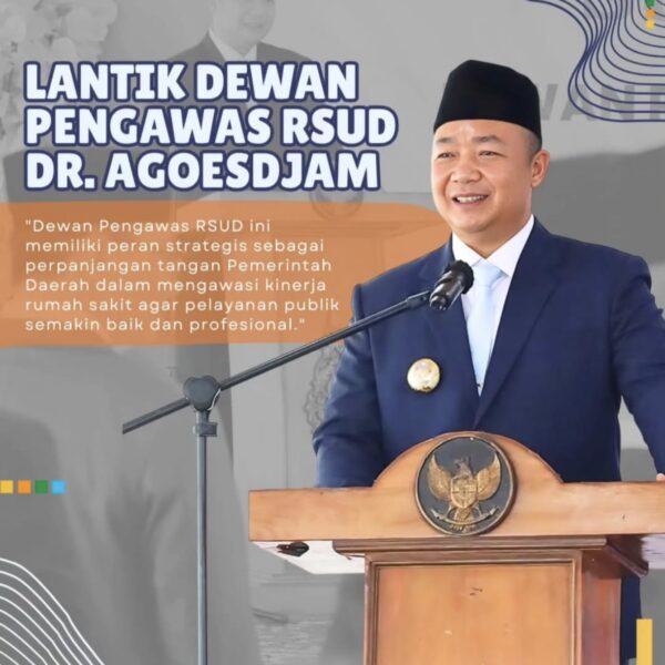Bupati Ketapang Lantik Dewan Pengawas RSUD dr. Agoesdjam, Tegaskan Peningkatan Pelayanan Publik