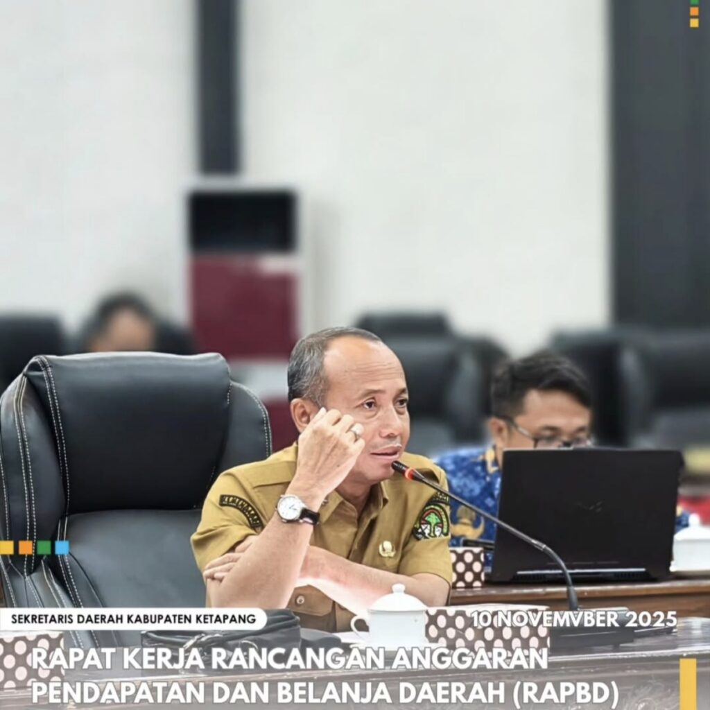 Sekretaris Daerah Ketapang Bahas Rancangan APBD 2026 dalam Rapat Kerja Bersama DPRD