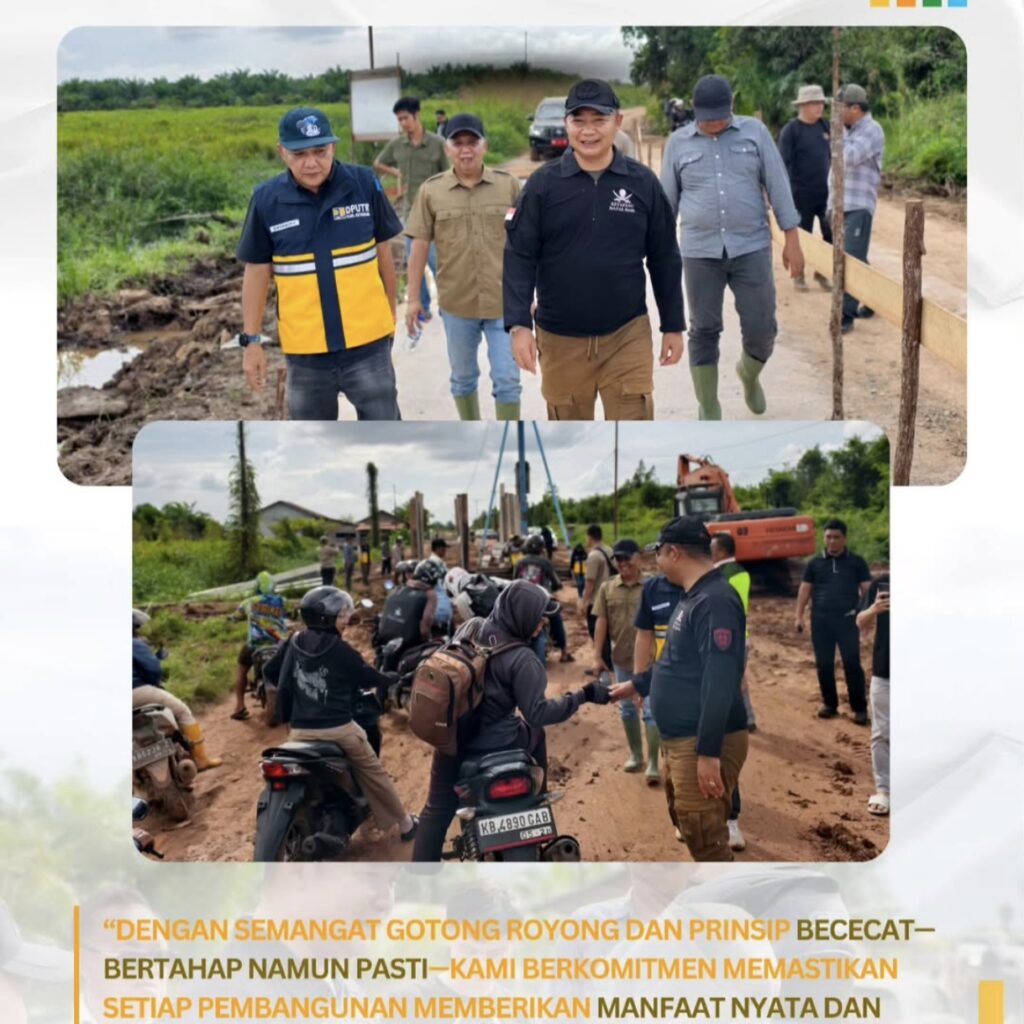 Bupati Ketapang Tinjau Progres Jalan Pelang–Kepuluk, Tegaskan Pekerjaan Harus Sesuai Target