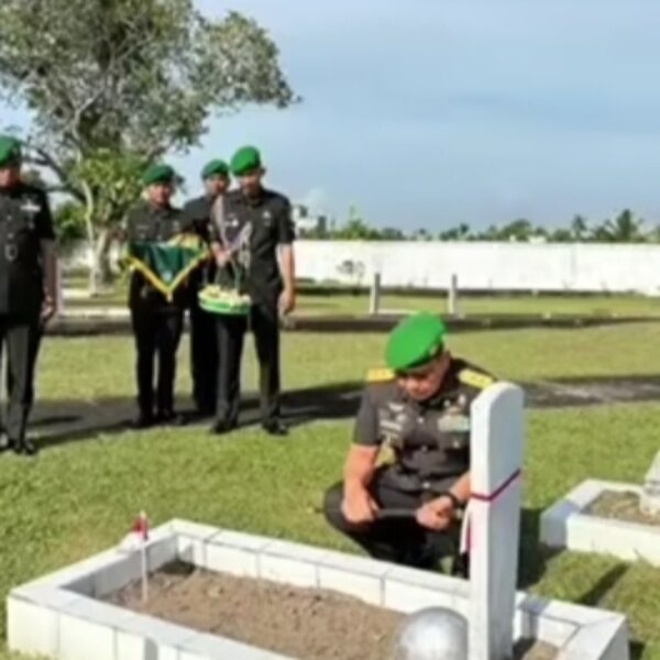 Pangdam XII/Tpr Pimpin Ziarah Hari Juang TNI AD ke-80 di Kubu Raya