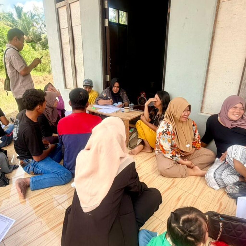 Disdukcapil KKU Gelar Jebol Pekan Ceria di Dusun Jelutung, Tingkatkan Layanan Adminduk Desa Matan