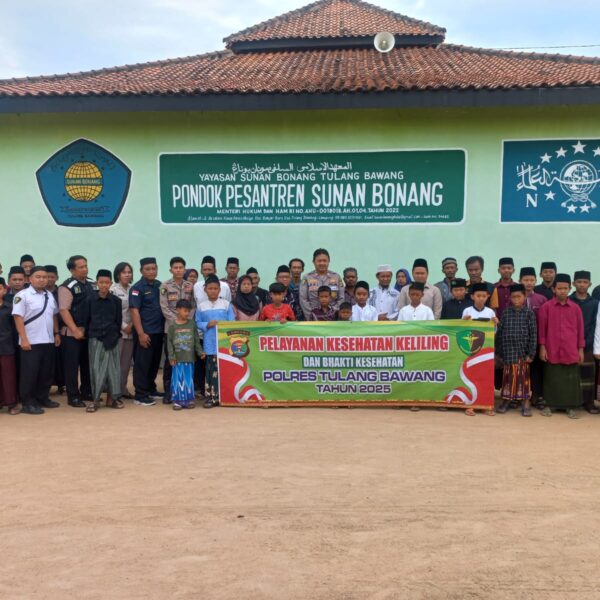 Sidokkes Polres Tulang Bawang Hadirkan Khitanan Massal Gratis, Wujud Nyata Polri Humanis Di Tengah Masyarakat