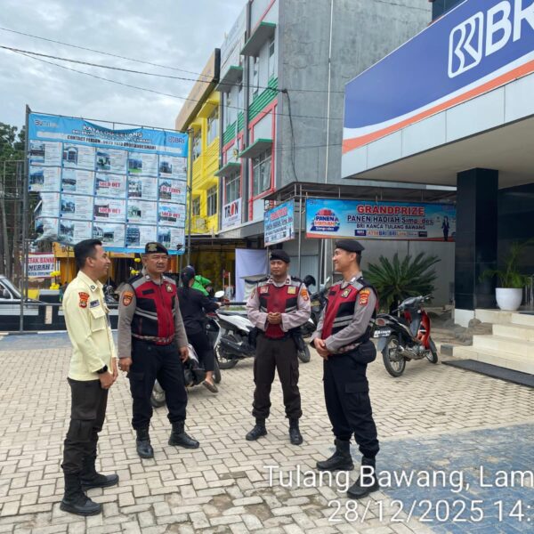 Libur Natal Bukan Alasan Lengah, Patroli Kota Presisi Polres Tulang Bawang Tancap Gas