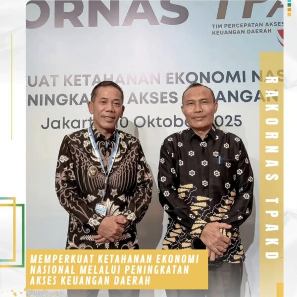 Wakil Bupati Ketapang Hadiri Rakornas TPAKD 2025