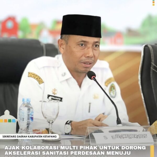 Pemerintah Kabupaten Ketapang Dorong Akselerasi Sanitasi Perdesaan Menuju Target 50% Desa ODF Tahun 2025
