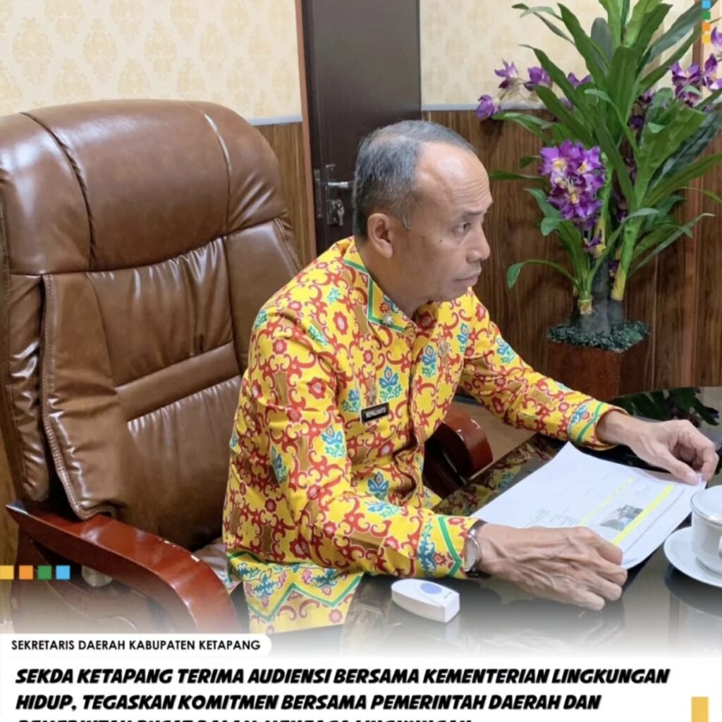 Sekda Ketapang Terima Audiensi Kementerian Lingkungan Hidup, Tegaskan Komitmen Penguatan Tata Kelola Lingkungan