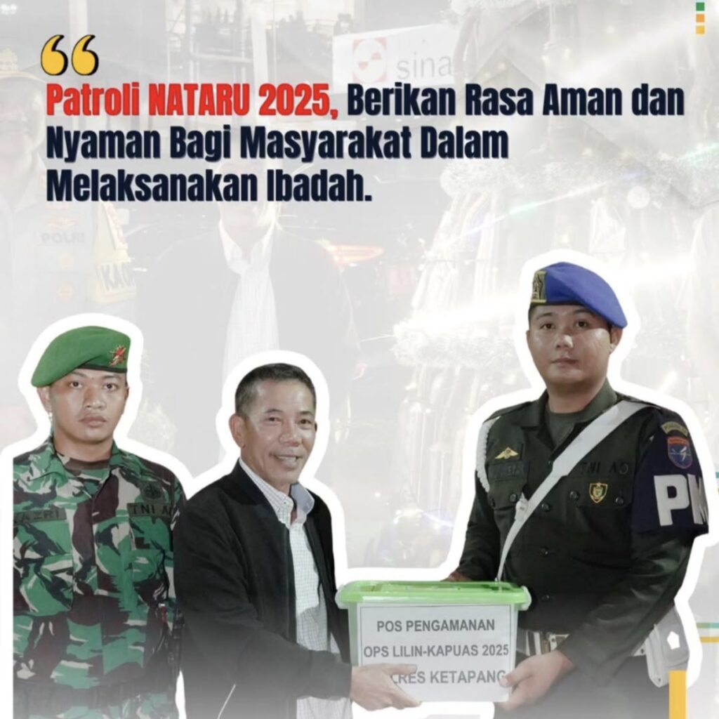 Wakil Bupati Ketapang Tinjau Pos Pengamanan Natal 2025
