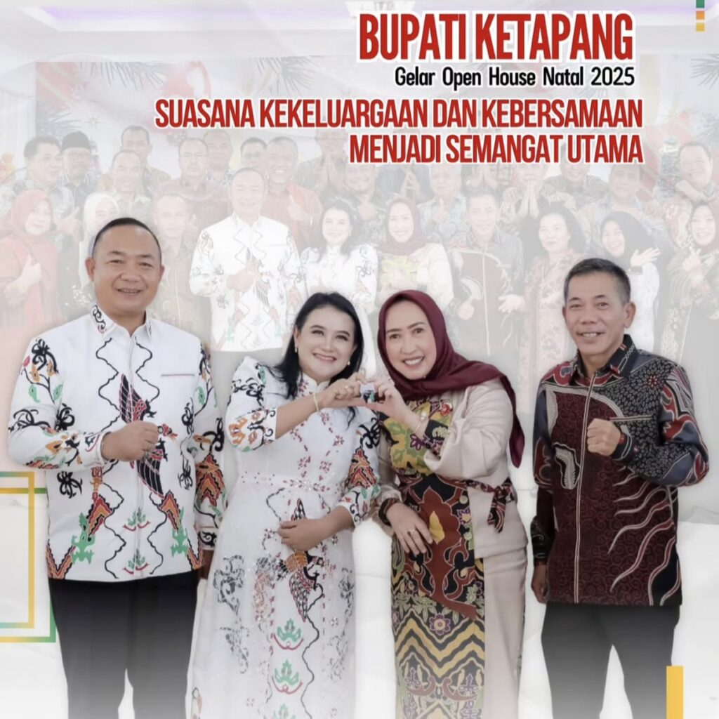 Bupati Ketapang Gelar Open House Natal 2025