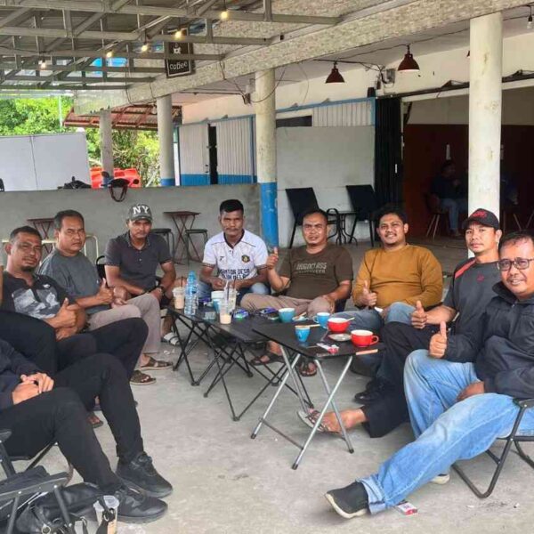 TKBM Bina Mulia Siap Jaga Kamtibmas Jelang Pilkades di 8 Desa Kecamatan Simpang Hilir