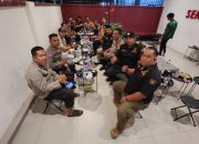 Laskar Jagadilaga Buka Puasa Bersama dengan Jajaran Polsek Delta Pawan