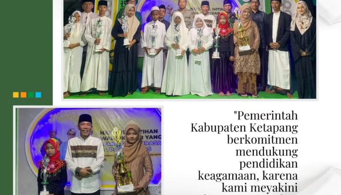 Wabub Ketapang Hadiri Haflatul Imtihan Ke-7 Madrasah Diniyah Al-ikhlas