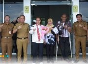 Sekda Ketapang Menyambut Langsung Kepulangan Atlet  Tenis Meja Asal Kabupaten Ketapang, Cici Juliani