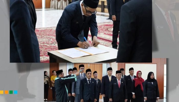 Sekda Lantik Pejabat Administrator dan Pengawas di Lingkungan Pemkab Ketapang, Tegaskan Integritas dan Kepatuhan Aturan ASN