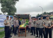 Sinergi Polri Jaga Stabilitas Pangan, Satbinmas Polres Muara Enim Bersama Polsek Lawang Kidul Gelar Gerakan Pangan Murah di Tanjung Enim