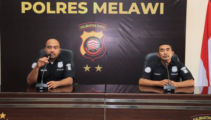 Polres Melawi Tabuh Genderang Perang Lawan Narkoba, Warga Diminta Tak Main-Main.