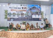 Babinsa Koramil 404-05/Tanjung Enim Hadiri Istighotsah dan Tabligh Akbar Peringatan HUT ke-100 Desa Tegal Rejo