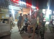 Babinsa Koramil 404-05/Tanjung Enim Gelar Patroli Malam, Ciptakan Situasi Aman dan Kondusif