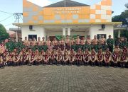 Danramil 404-05/Tanjung Enim Resmi Buka Perkemahan KKRI, Bentuk Pelajar Disiplin dan Cinta Tanah Air