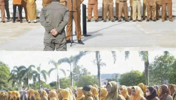 Sekda Kayong Utara Pimpin Apel Gabungan Pasca Libur Tahun Baru 2026: Tekankan Semangat Kerja untuk Tingkatkan Pelayanan Publik