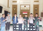 SINERGITAS TNI-POLRI SEMAKIN SOLID, DANRAMIL 404-05/TANJUNG ENIM TERIMA KUNJUNGAN SILATURAHMI KAPOLSEK TANJUNG AGUNG