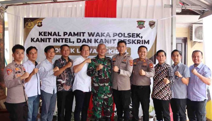 Perwakilan Manajemen PLN Nusantara Power UP Bukit Asam Hadiri Kenal Pamit Pejabat Polsek Lawang Kidul, Perkuat Sinergi Lintas Sektor