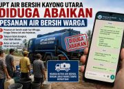 UPT Air Bersih Kayong Utara diduga abaikan pesanan air bersih warga