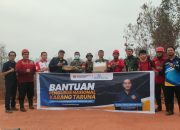 Aksi Sosial Karang Taruna Ketapang, Dukung Perjuangan Petugas Karhutla di Tanjungpura