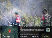Hotspot Terdeteksi di Penyandingan, Tim Gabungan Lakukan Ground Check dan Pemadaman