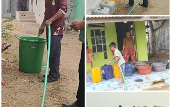 154 Ribu Liter Air Bersih Disalurkan, Karang Taruna Bantu Warga Ketapang Hadapi Kemarau Panjang