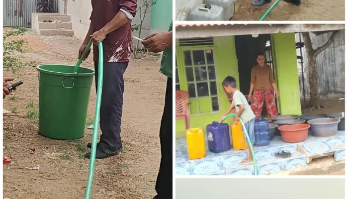 154 Ribu Liter Air Bersih Disalurkan, Karang Taruna Bantu Warga Ketapang Hadapi Kemarau Panjang